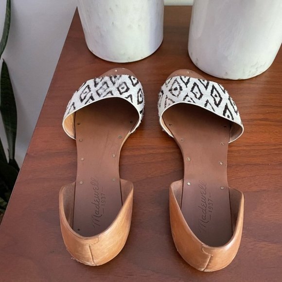 Madewell Thea Diamond ikat sandals size 6.5 - Picture 9 of 15